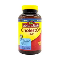 Giảm mỡ máu Nature Made CholestOff Plus USA 210 viên