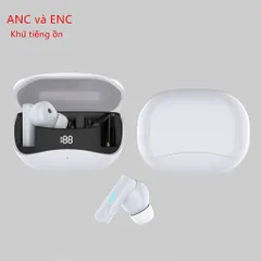 Tai nghe không dây Mate 60 Bluetooth V5.3 - Khử ồn ANC/ENC, Âm thanh chân thực, Thiết kế thể thao, Chơi game, Nghe nhạc mọi lúc mọi nơi