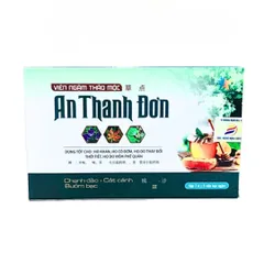 Viên Ngậm Thảo Mộc AN THANH ĐƠN - Giảm Ho, Đau Họng Tự Nhiên, Hỗ Trợ Viêm Phế Quản - Hộp 24 Viên, Giải Pháp Chăm Sóc Sức Khỏe Hô Hấp