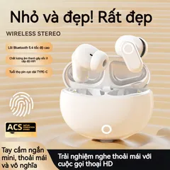 Tai Nghe Bluetooth J16 TWS V5.4 - Khử Tiếng Ồn, Thiết Kế Thoải Mái, Chống Nước IPX5, Âm Thanh Sống Động, Pin 200mAh