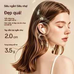 Tai Nghe Bluetooth J16 TWS V5.4 - Khử Tiếng Ồn, Thiết Kế Thoải Mái, Chống Nước IPX5, Âm Thanh Sống Động, Pin 200mAh