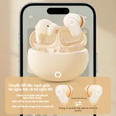 Tai Nghe Bluetooth J16 TWS V5.4 - Khử Tiếng Ồn, Thiết Kế Thoải Mái, Chống Nước IPX5, Âm Thanh Sống Động, Pin 200mAh