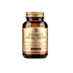 Vitamin E 400 IU Solgar - Viên Uống Chống Oxy Hóa Tăng Cường Sức Khỏe Da và Tim Mạch - Hỗ Trợ Duy Trì Thanh Xuân 50 Viên
