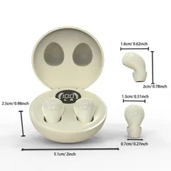 Tai Nghe Không Dây SK31 Vô Hình Bluetooth V5.4 - Thiết Kế Nhỏ Gọn, Âm Thanh Chất Lượng, Thời Gian Sử Dụng 25 Giờ 370776