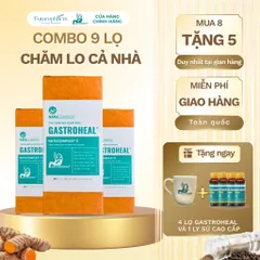 Combo Thực Phẩm Bảo Vệ Sức Khỏe Gastroheal 9 Lọ - Hỗ Trợ Giảm Đau Dạ Dày, Trào Ngược, Bảo Vệ Niêm Mạc 50ml
