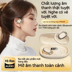 Tai Nghe Không Dây X96 OWS Bluetooth V5.4 Chống Nước, Điều Khiển Cảm Ứng - Tai Nghe Thể Thao Micro Tích Hợp Chống Ồn HIFI 60 Giờ Sử Dụng