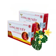 Viên Uống Long Huyết KINHPHAR - Hỗ Trợ Phục Hồi Chấn Thương Mềm, Giảm Sưng Đau, Hộp 20 Viên Thực Phẩm Chức Năng