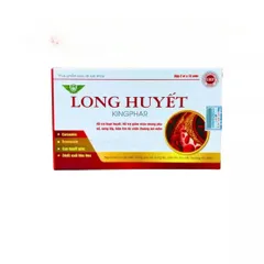 Viên Uống Long Huyết KINHPHAR - Hỗ Trợ Phục Hồi Chấn Thương Mềm, Giảm Sưng Đau, Hộp 20 Viên Thực Phẩm Chức Năng