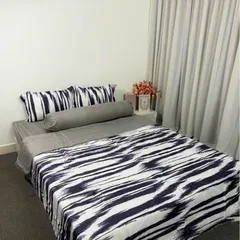 Bộ Chăn Ga Cotton Microfiber 5 Món - êm ái, thoáng mát, bọc nệm cao 20cm, an toàn cho sức khỏe, thiết kế đẹp mắt cho phòng ngủ.