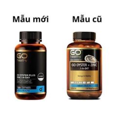Tinh Chất Hàu Go Oyster Plus Zinc Go Healthy 120 Viên 
