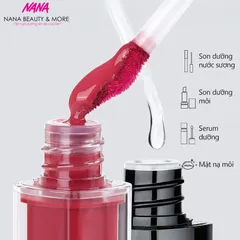 Son Hai Đầu Mooekiss Dưỡng Ẩm Không Dính Cốc - Son Lì & Dưỡng Bóng Đa Năng 3ml+3ml - Sắc Màu Quyến Rũ, Bền Màu Lâu Trôi