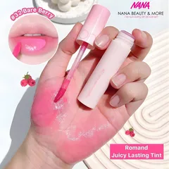Son Bóng Romand Juicy Lasting Tint Phiên Bản Bare - Mood 5.5gr - Hiệu Ứng Môi Căng Mọng Tươi Tắn - Dễ Dàng Mang Theo