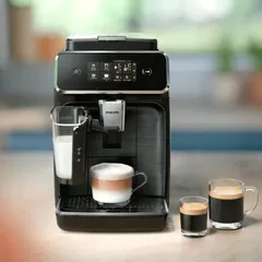 Máy Pha Cà Phê Philips EP2339/40 - Hệ Thống Cảm Ứng Với Espresso, Cappuccino và Coffee - Bền Bỉ và Êm Ái