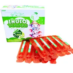 Siro Inufo Yosaki - Bổ Sung Fos Inulin Hỗ Trợ Nhuận Tràng, Cải Thiện Táo Bón - Hộp 20 Ống 10ml cho Trẻ Em và Người Lớn