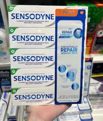 Set 5 Kem Đánh Răng Sensodyne Whitening Repair & Protect(96.4g) - Date 1/26