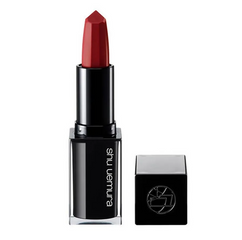 Son Shu Uemura Rouge Unlimited Kinu Satin BR 786 - Son Môi Đỏ Đất Sang Trọng, Dưỡng Ẩm, Thiết Kế Đẳng Cấp 3.3g