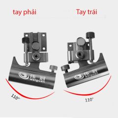 Pass Khay Mồi Xoay 180 Độ - Gác Cần Tay Trái & Phải, Thiết Kế Tiện Lợi Cho Câu Cá, Bán Lẻ Từng Món