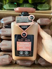 Tắm gội Sexy skin với Jojoba seed oil& Vitamin B5 60ml -  loại bỏ gàu ngứa da đầu, giảm gãy rụng giúp tóc mềm suôn mượt ( Nâu )