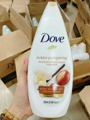 Sữa tắm Dove Purely Pampering Shea Butter & Warm Vanilla Body Wash 750ml