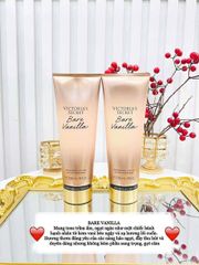 Sữa Dưỡng Thể Victoria’s Secret Bare Vanilla 236ml - Dưỡng Ẩm, Làm Trắng Da, Hương Vani Quyến Rũ, Phù Hợp Mọi Loại Da