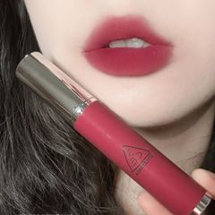Son Kem Lỳ Mịn Môi 3CE Hazy Lip Clay Nắp Bạc 4gr - Màu Thời Thượng, Chất Son Matte Lấp Đầy Rãnh Môi, Chất Lượng Cao Từ Hàn Quốc