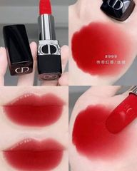 Son Dior Mini 999 Matte Đỏ Tươi 1.5g - Son Môi Nhỏ Gọn, Đầy Quyến Rũ, Dễ Dàng Mang Theo Mọi Nơi