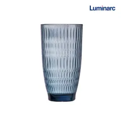 Bộ 6 cốc thủy tinh cao Luminarc Ricky Dew 390 ml màu xám - Sang trọng, bền đẹp, an toàn cho sức khỏe, phù hợp cho bữa tiệc và gia đình.