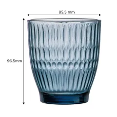 Bộ 6 cốc thủy tinh cao Luminarc Ricky Dew 390 ml màu xám - Sang trọng, bền đẹp, an toàn cho sức khỏe, phù hợp cho bữa tiệc và gia đình.