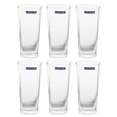Bộ 6 cốc thủy tinh Luminarc Sterling 330ml - Chất liệu cường lực, an toàn cho sức khỏe, thiết kế hiện đại, hàng chính hãng