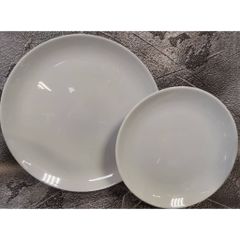 Đĩa Thủy Tinh Luminarc Diwali Granit 25cm P0870 - An Toàn Máy Rửa Bát & Lò Vi Sóng - Hàng Chính Hãng Pháp