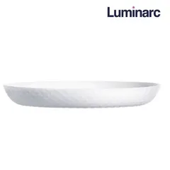 Bộ 3 đĩa thủy tinh Luminarc D-Precious 19cm, 20cm, 25cm - An toàn lò vi sóng, thiết kế sang trọng, chịu lực và chống xước.