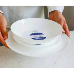 Đĩa Sâu Lòng Thủy Tinh Luminarc Diwali 17cm - Bộ 3 hoặc 6 Đĩa Sang Trọng, Bền Đẹp, An Toàn Cho Sức Khỏe, Dùng Trong Lò Vi Sóng