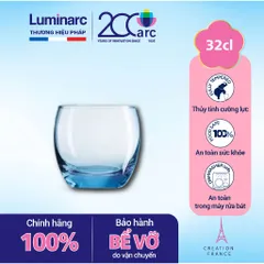 Bộ cốc thủy tinh Luminarc Salto 320ml - 6 chiếc, an toàn cho sức khỏe, chống xước, bền đẹp - Hàng chính hãng từ Pháp