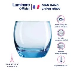 Bộ cốc thủy tinh Luminarc Salto 320ml - 6 chiếc, an toàn cho sức khỏe, chống xước, bền đẹp - Hàng chính hãng từ Pháp
