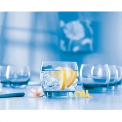 Bộ cốc thủy tinh Luminarc Salto 320ml - 6 chiếc, an toàn cho sức khỏe, chống xước, bền đẹp - Hàng chính hãng từ Pháp