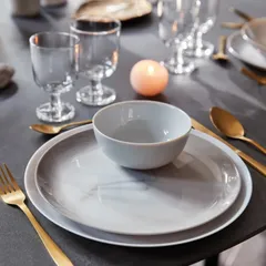 Bộ 6 Bát Thủy Tinh Luminarc Diwali Granit 12cm P9204 - Bát Con Ăn Cơm An Toàn Và Đẹp Mắt, Hàng Chính Hãng Pháp