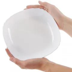 Bộ 6 Đĩa Thủy Tinh Sâu Luminarc Lotusia 22cm N3622 - Chất Liệu An Toàn, Thiết Kế Hiện Đại, Hàng Chính Hãng Từ Pháp