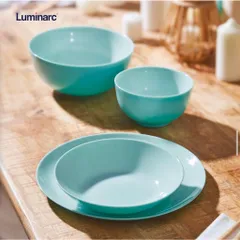 Bộ 2 Bát Tô Canh Salad Luminarc Diwali Light 21cm - Thủy Tinh An Toàn, Chịu Nhiệt Tốt, Hàng Chính Hãng Pháp
