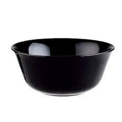Bộ 6 bát thủy tinh Luminarc Everyday 12cm màu đen - Hàng chính hãng, an toàn cho máy rửa bát và lò vi sóng, thiết kế hiện đại