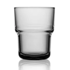 Bộ 6 Cốc Thủy Tinh Thấp Arcoroc LogT Grey 300ml - Cốc Thủy Tinh Chính Hãng, An Toàn, Thiết Kế Hiện Đại cho Bếp