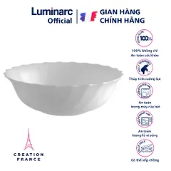 Bộ 6 bát tô thủy tinh Luminarc Trianon 16cm - Bát cường lực an toàn cho lò vi sóng và máy rửa chén, hàng chính hãng Pháp