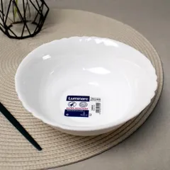Bộ 6 bát tô thủy tinh Luminarc Trianon 16cm - Bát cường lực an toàn cho lò vi sóng và máy rửa chén, hàng chính hãng Pháp