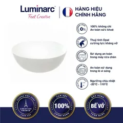 Bộ 6 Tô Thủy Tinh Luminarc Diwali 18cm - Thiết Kế Sang Trọng, An Toàn Với Lò Vi Sóng, Chất Liệu Cao Cấp