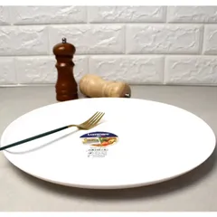[Hàng NK Pháp] Bộ đĩa (dĩa) thủy tinh ăn mì ý, Pizza Luminarc Friend's Time 6 chi tiết - FR6A
