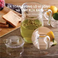 Bộ 2 Bình Thủy Tinh Luminarc Tivoli 1.6L - Bình Đựng Nước Cao Cấp, An Toàn Sức Khỏe, Thiết Kế Hiện Đại, Hàng Chính Hãng