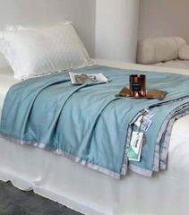 Chăn Lụa Tencel Mát Lạnh 200x230cm - Chăn Dù Mùa Hè Cao Cấp, Mềm Mịn, Dễ Vệ Sinh, Nhiều Màu Sang Trọng