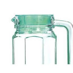 Bộ 2 Bình Thủy Tinh Luminarc Octime Ice Green 1.1L - Đựng Nước An Toàn, Kiểu Dáng Hiện Đại, Hàng Chính Hãng Pháp