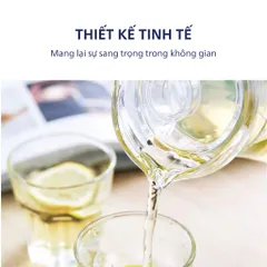 Bộ 2 Bình Đựng Nước Thủy Tinh Luminarc ARC Màu Trắng 1.3L - Thiết Kế Hiện Đại, An Toàn Và Tiện Lợi cho Bếp Nhà Bạn