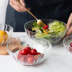 Bộ 6 bát tô thủy tinh Luminarc Arcade 18cm - Bát đựng salad hình hoa, bát chất lượng cao, thiết kế hiện đại, an toàn cho sức khỏe.