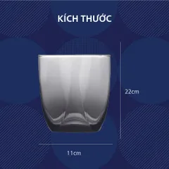Bộ 6 Cốc Thủy Tinh Luminarc Eiffel Grey 300ml V2957 Cao Cấp Chính Hãng - Phong Cách Hiện Đại Từ Thương Hiệu Pháp